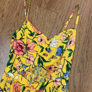 Women’s XS hollister floral maxi dress